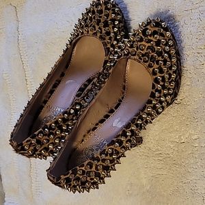 Vince camuto lepoard heel